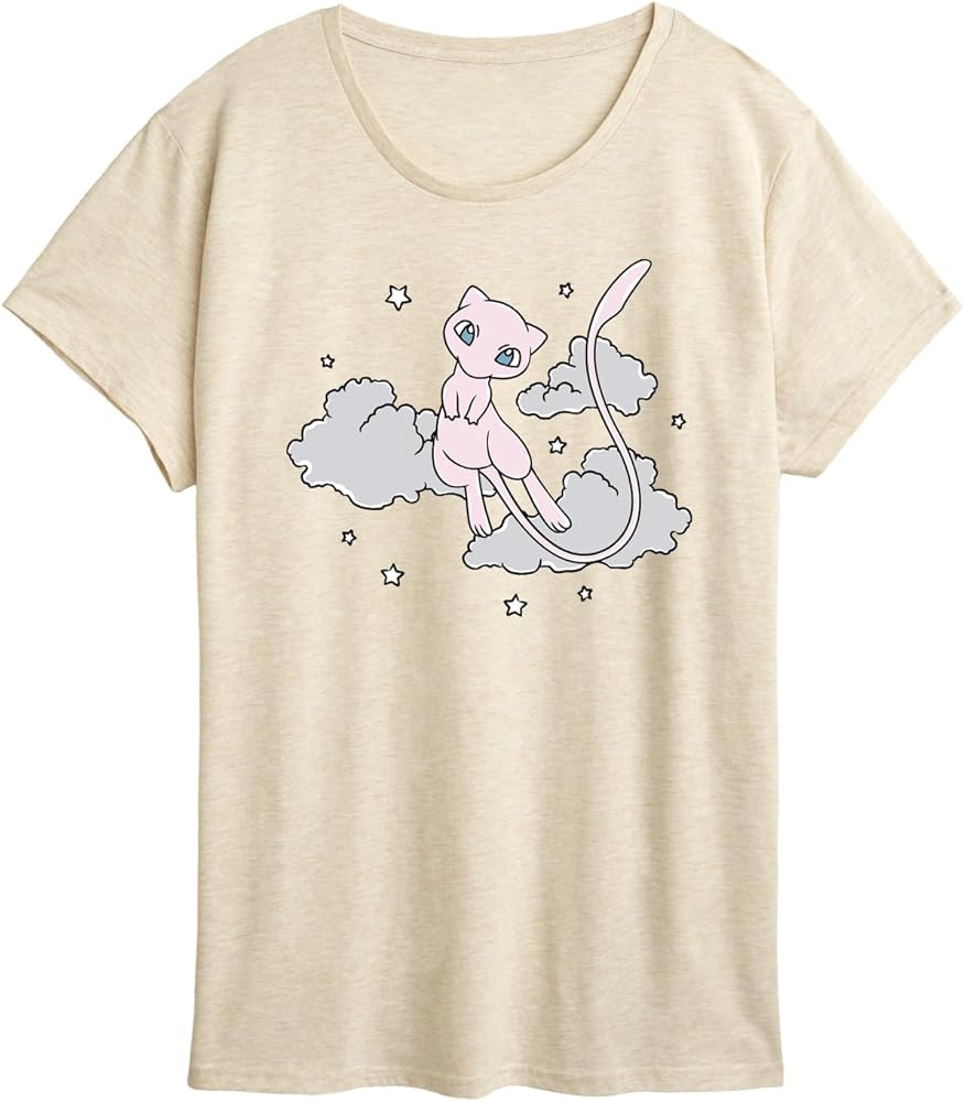 Pokémon - Mew Sketch - Women's Short Sleeve Graphic T-Shirt